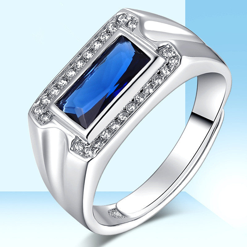 S925 Sterling Silver Kyanite Ring