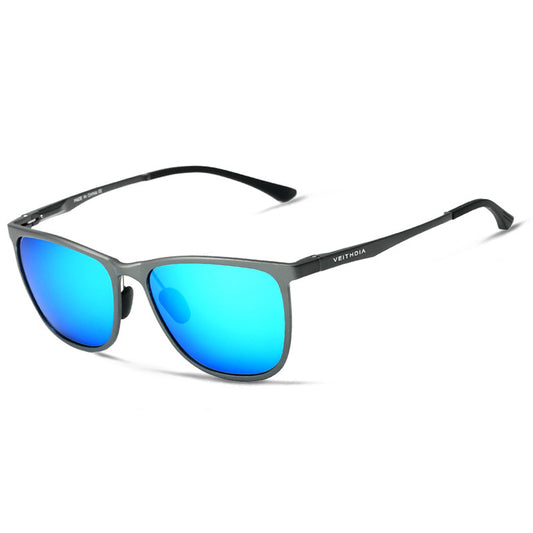 Lightweight full frame aluminum-magnesium sunglasses