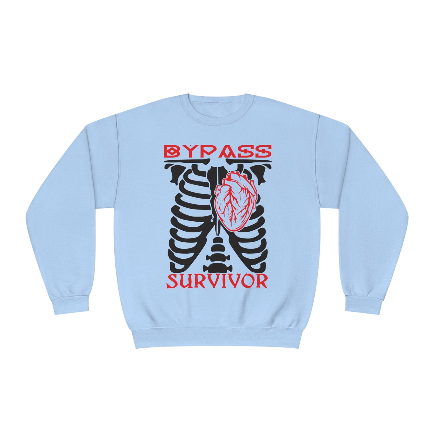 Heart Bypass Survivor., Unisex NuBlend® Crewneck Sweatshirt