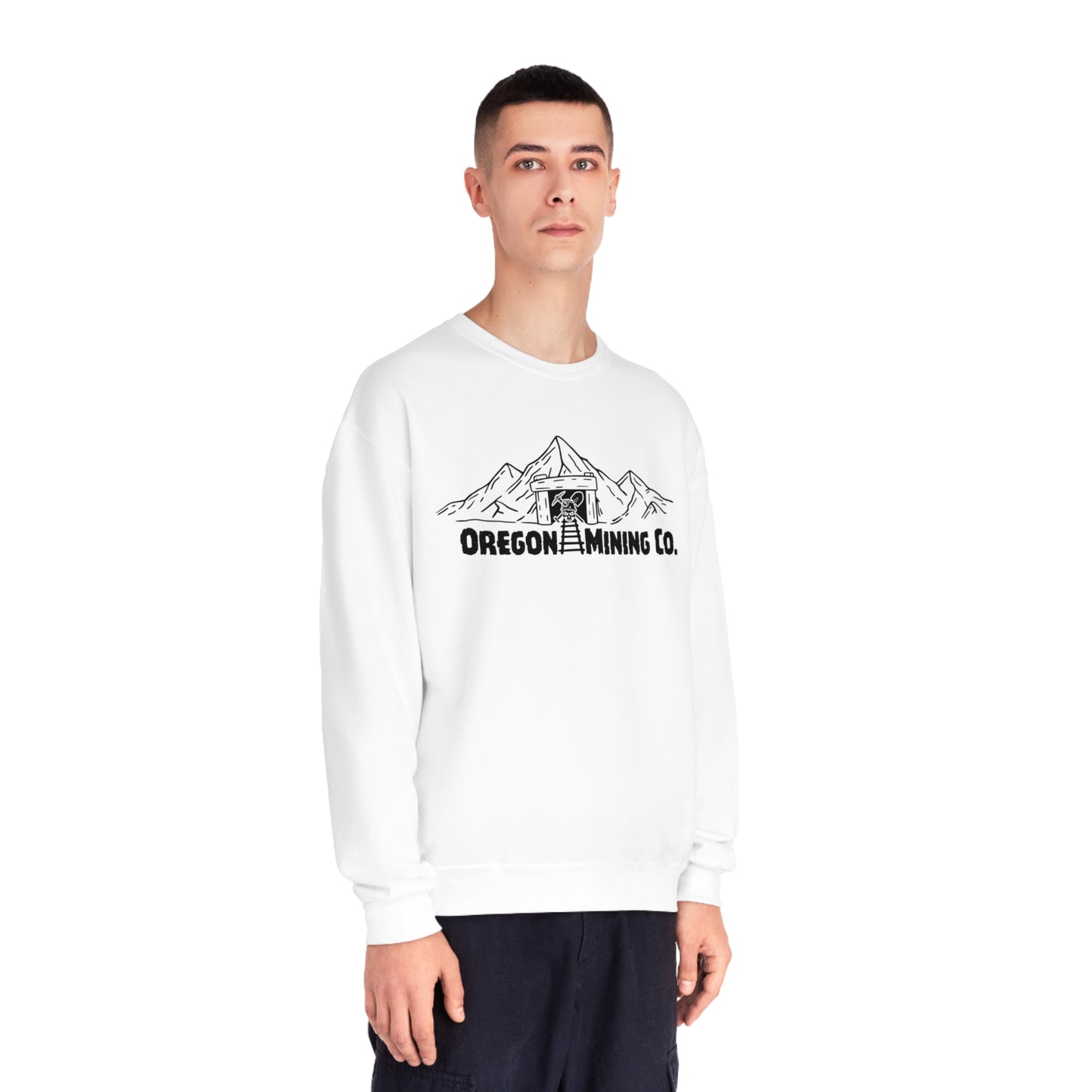 Oregon Mining Co., Unisex NuBlend® Crewneck Sweatshirt