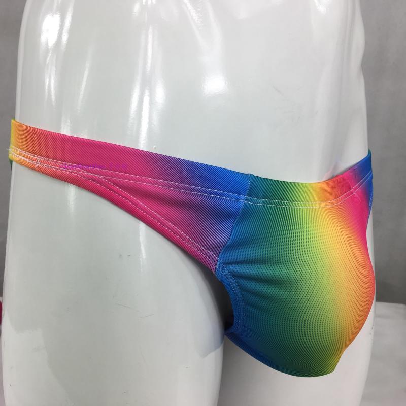 Men's Rainbow low waist Swimwear