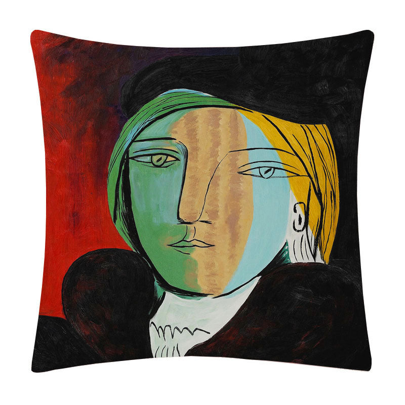 Artistic pillowcase