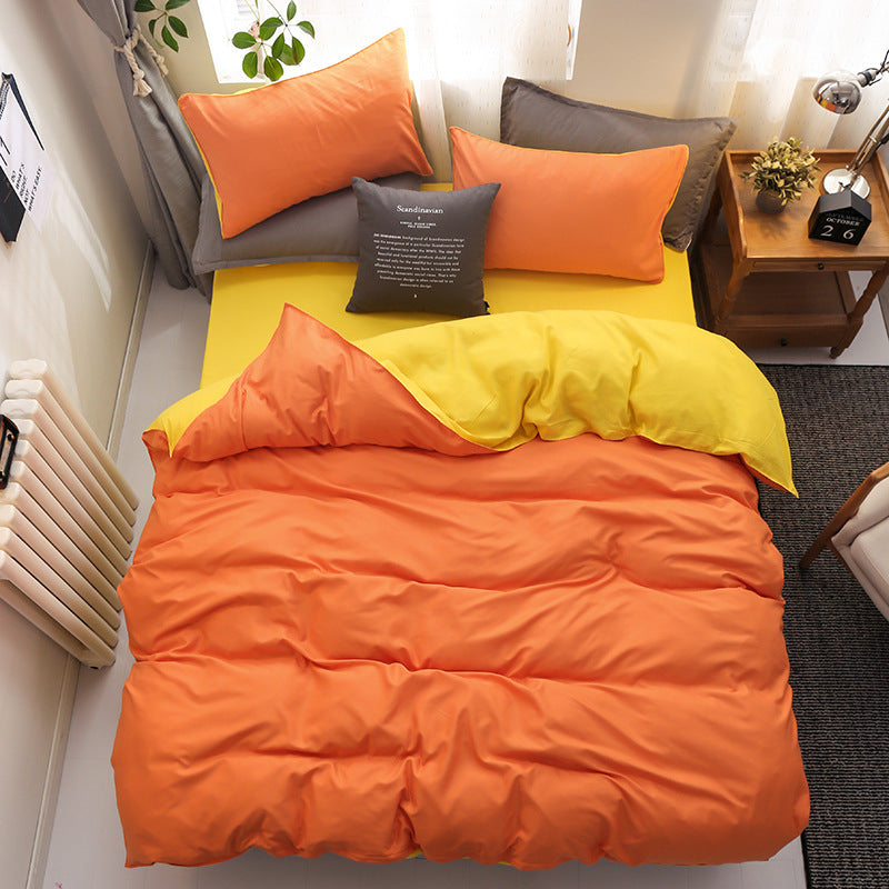 Simple three-piece bedding