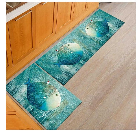 Floor mats, non-slip, oil-proof, household machine washable