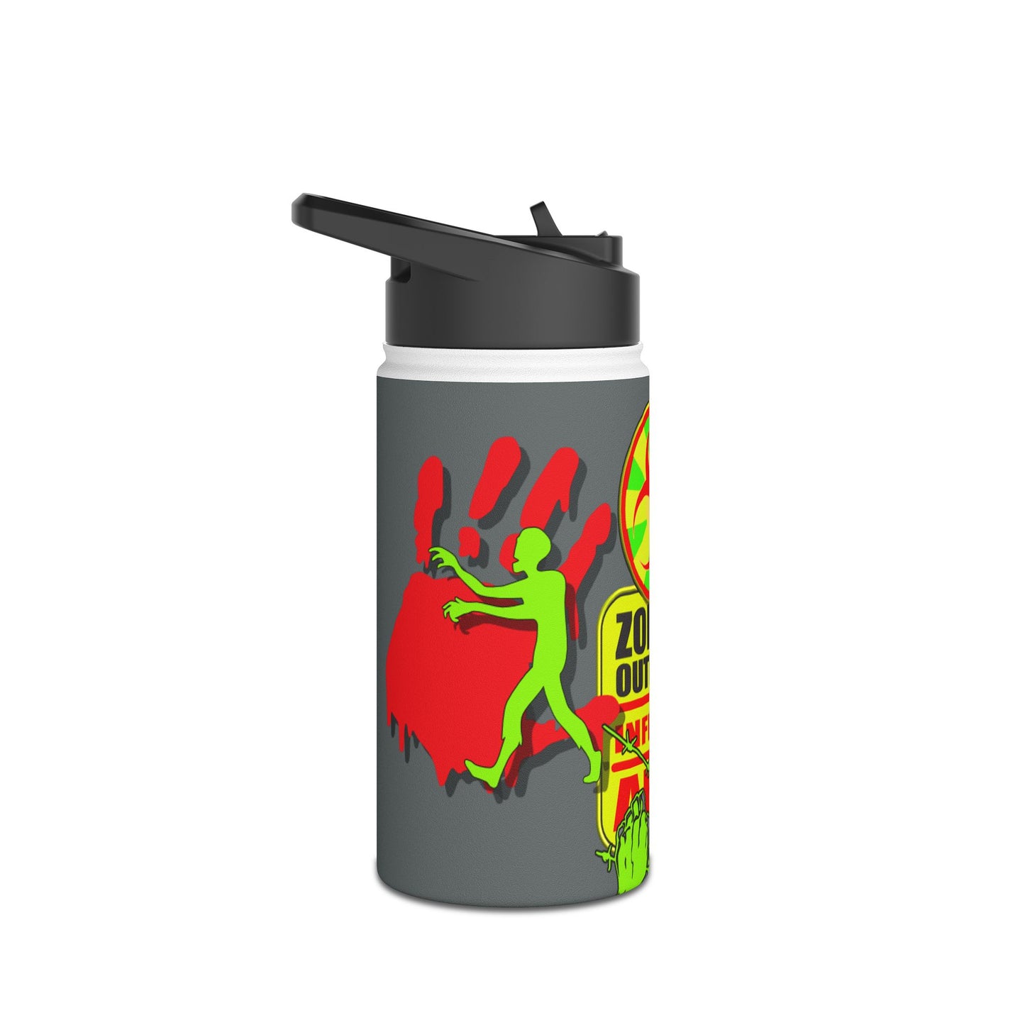 Zombie Zone. Stainless Steel Water Bottle