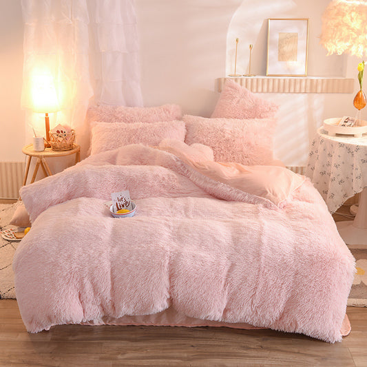 Luxury Thick Fleece Bed Set