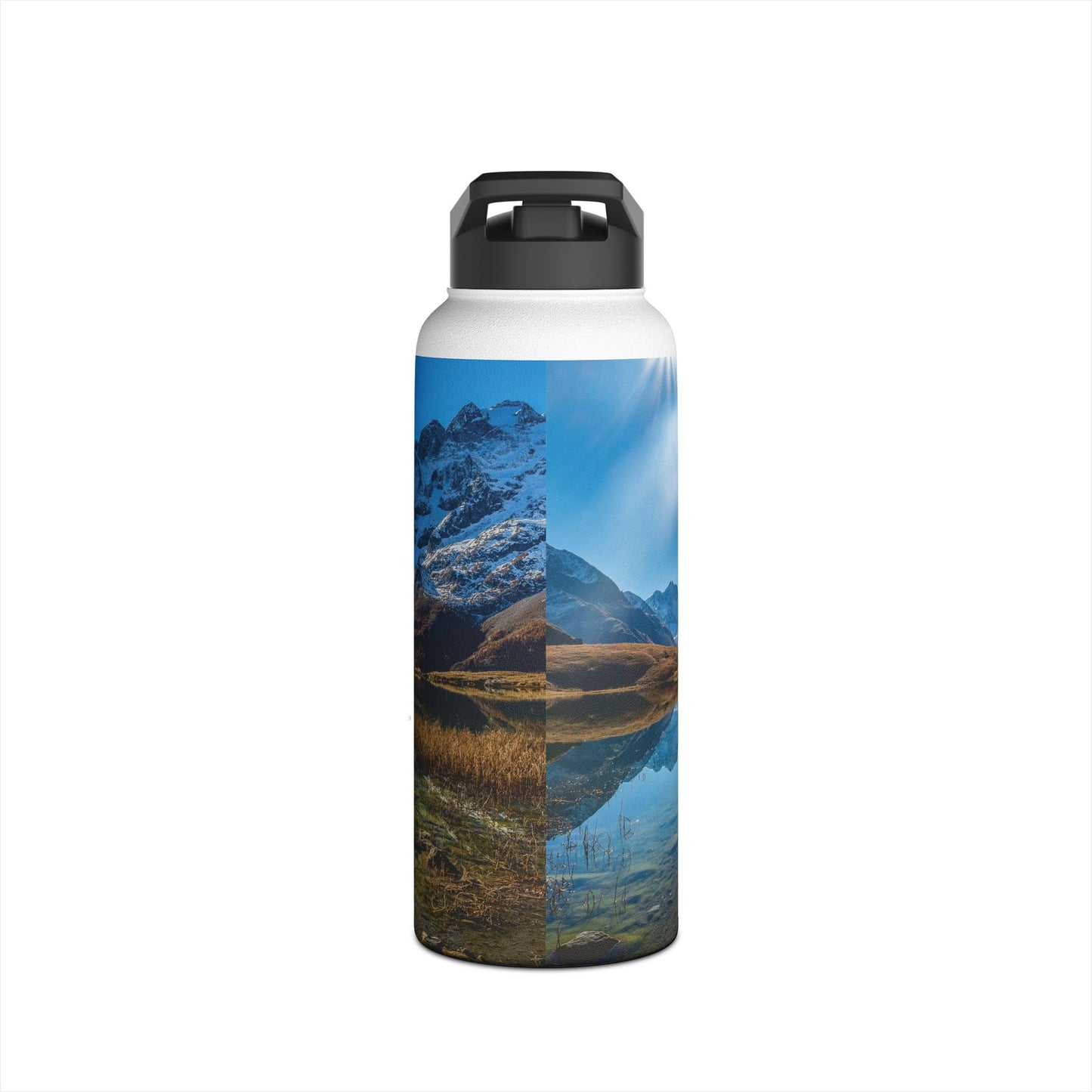 Bass Lake. Stainless Steel Water Bottle