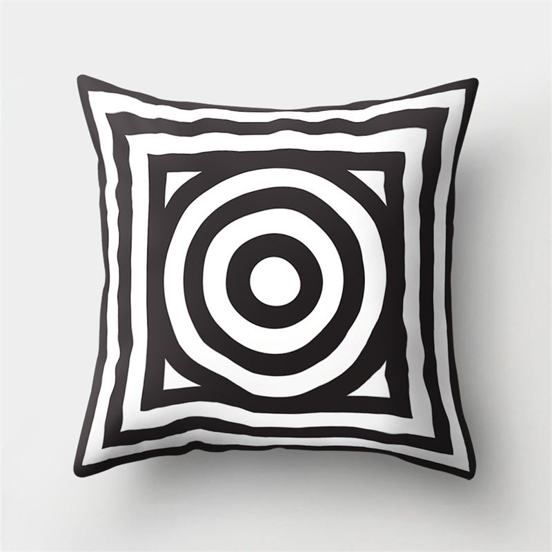 Black and White Cushion Cover