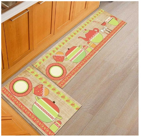 Floor mats, non-slip, oil-proof, household machine washable