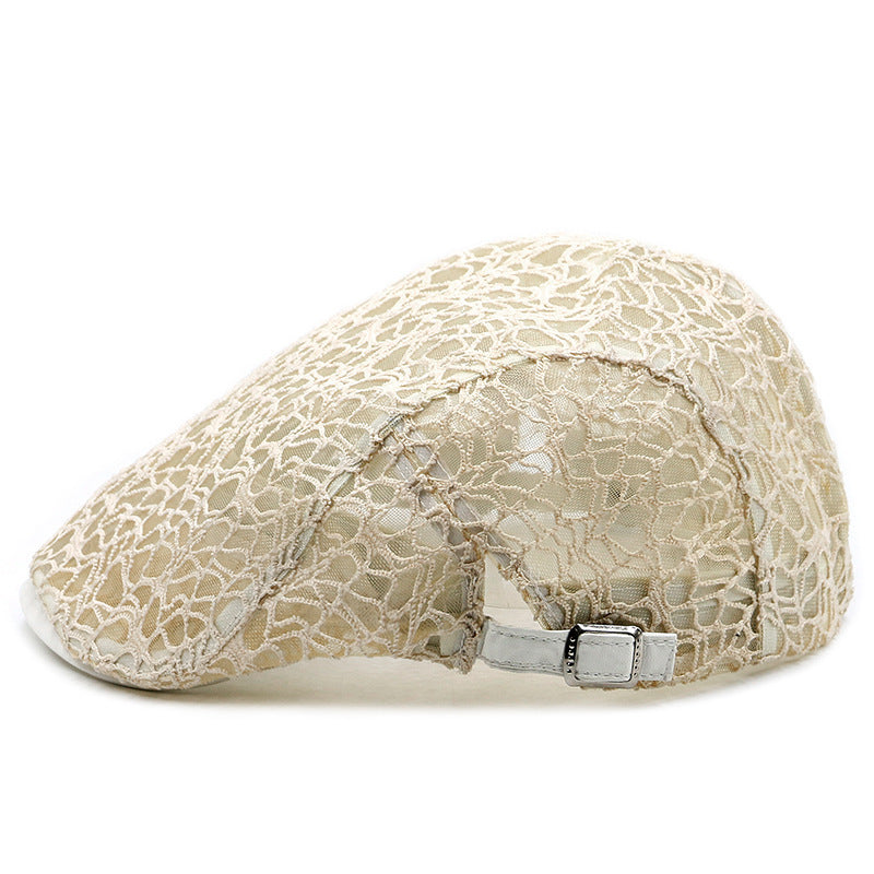 Lace Hard Gauze Beret