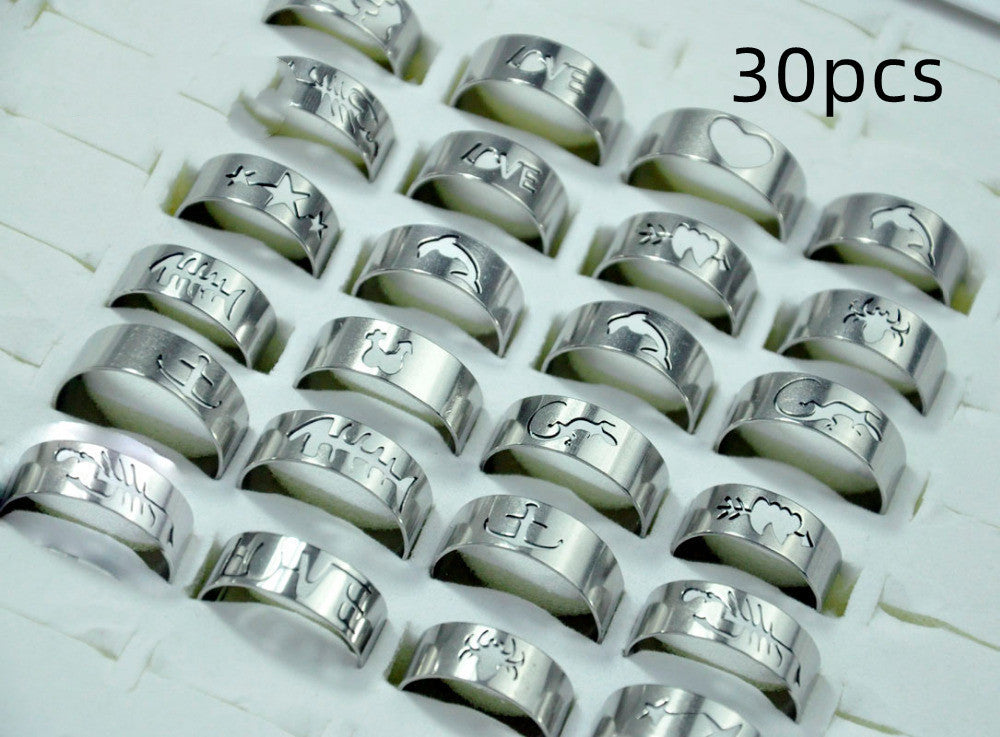 Hollow Stainless-Steel Rings