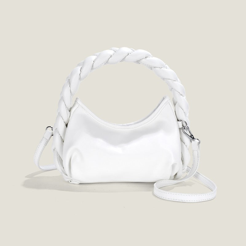 Cross-body Pleated Handbag