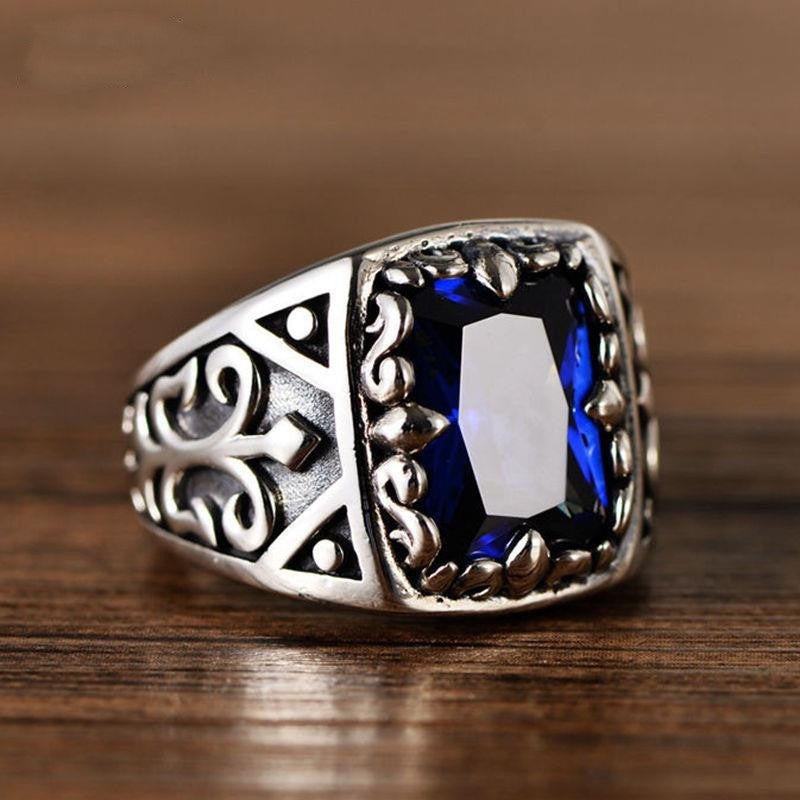 Blue Moonlight Vintage Ring