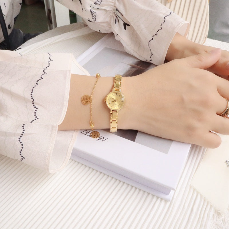 Exquisite Thin Chain Quartz Watch