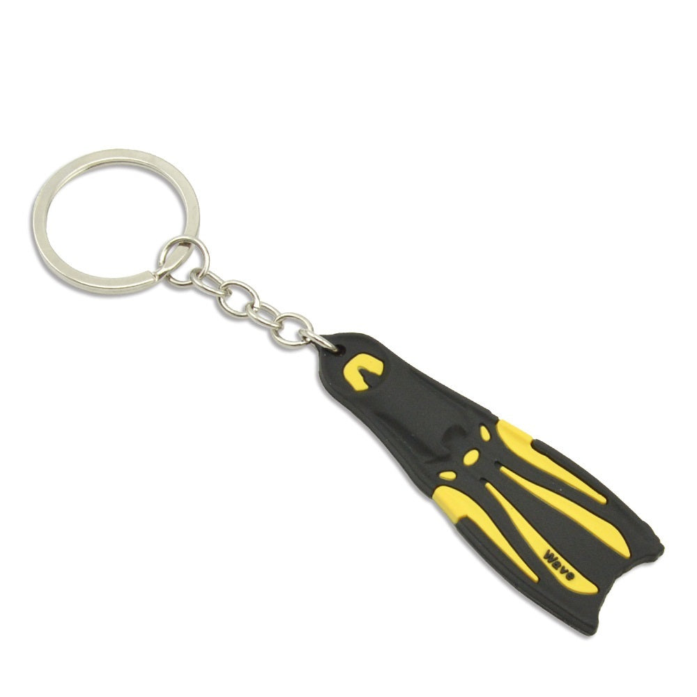 Diving Flippers Keychain