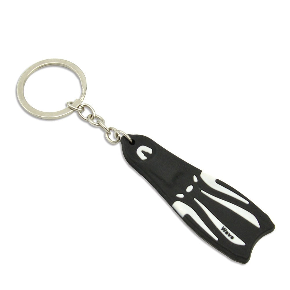 Diving Flippers Keychain