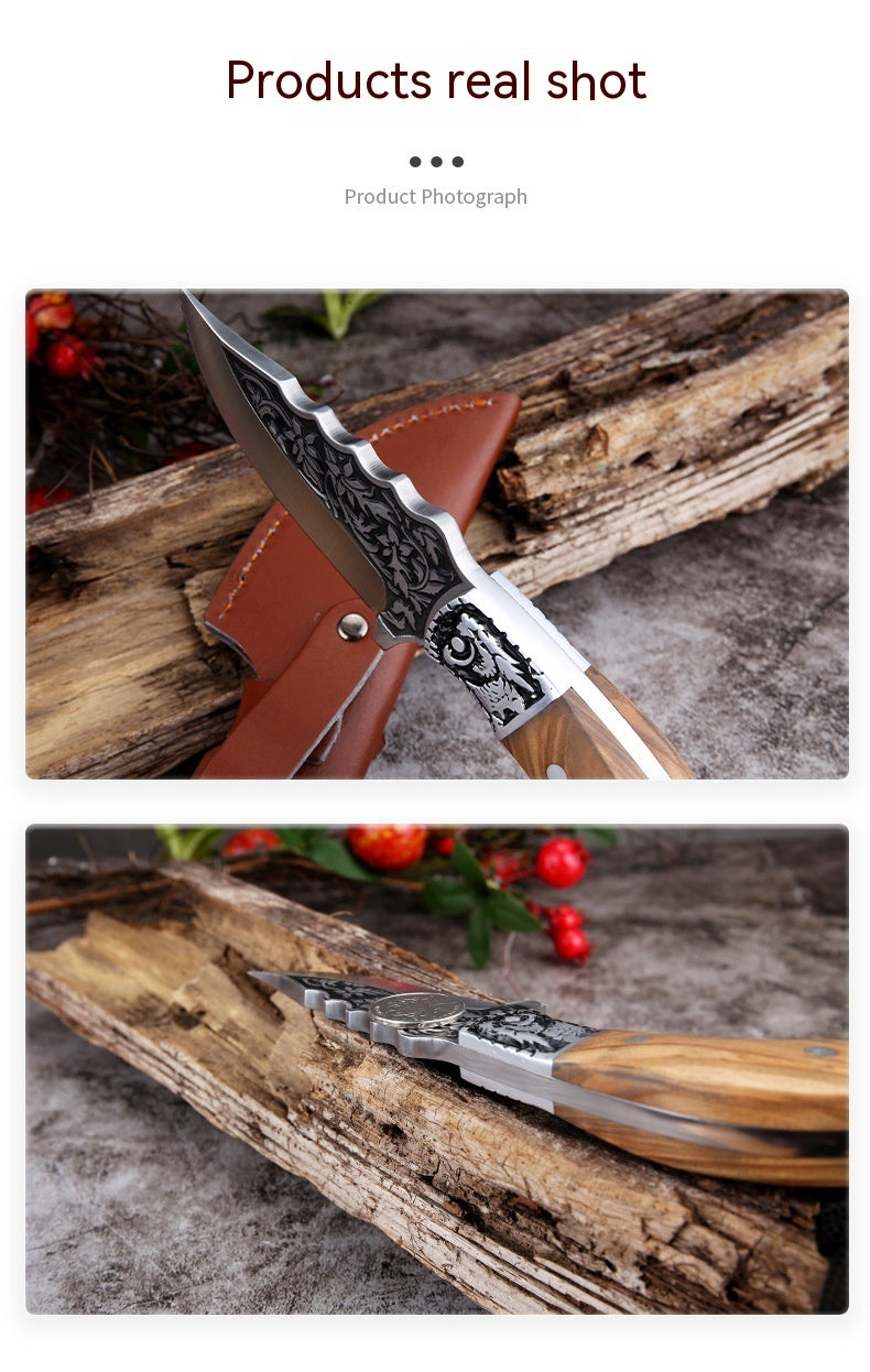 Handcrafted Handle Tibetan Knife