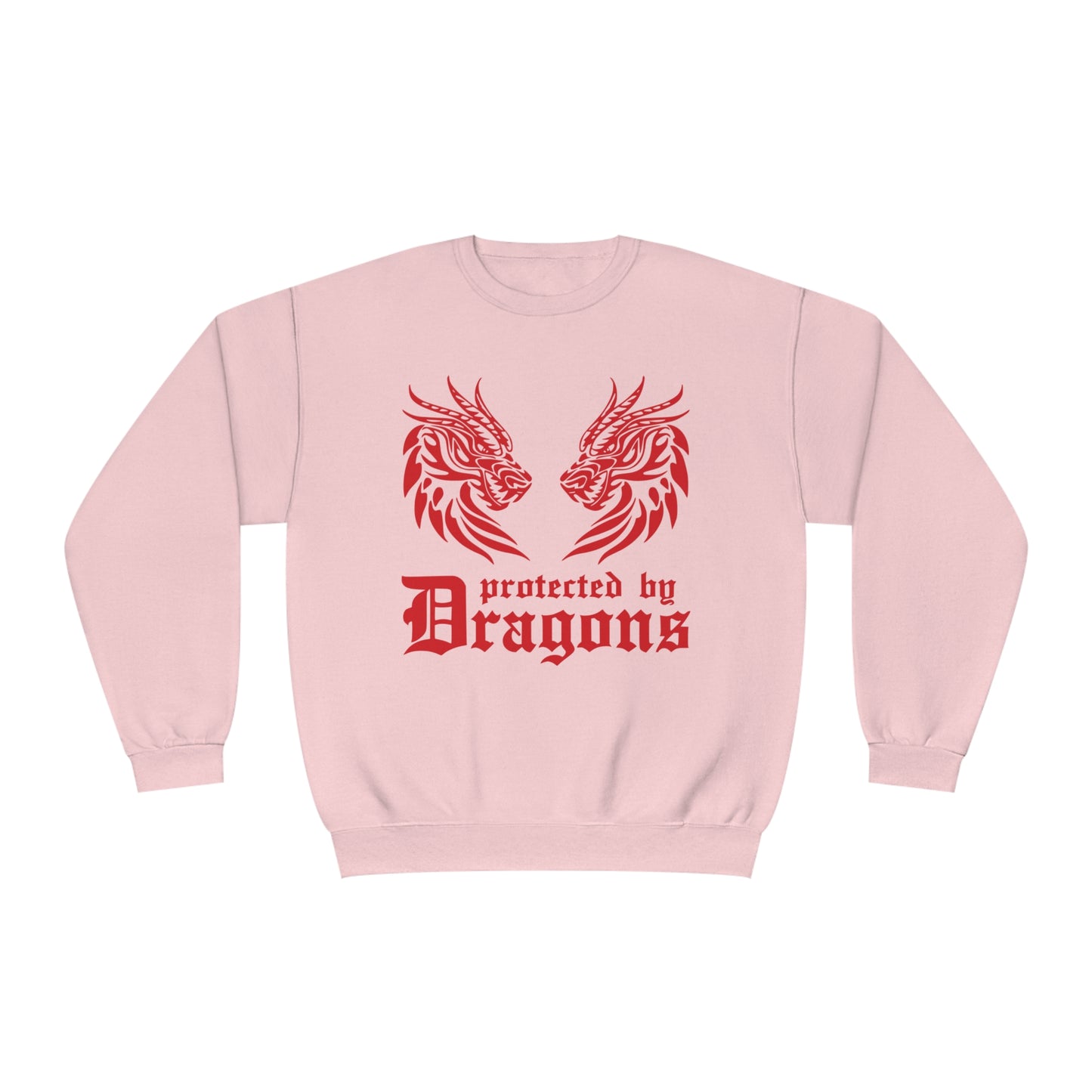 Protected by Dragons, Unisex NuBlend® Crewneck Sweatshirt