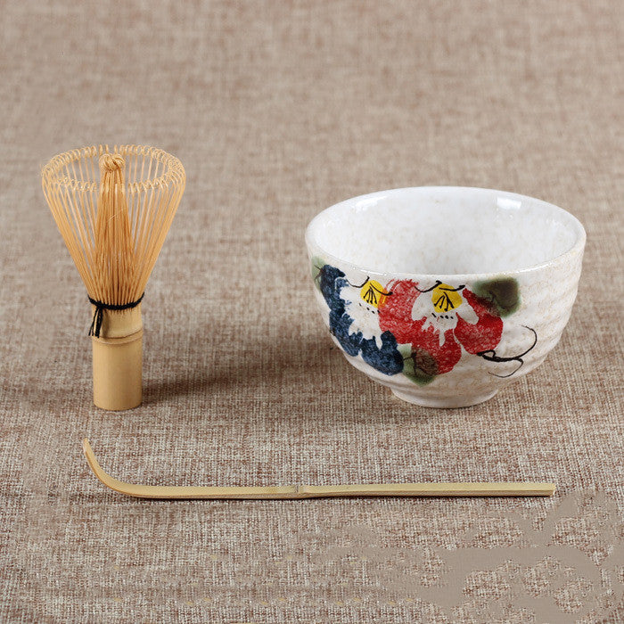 Japanese bamboo tea set