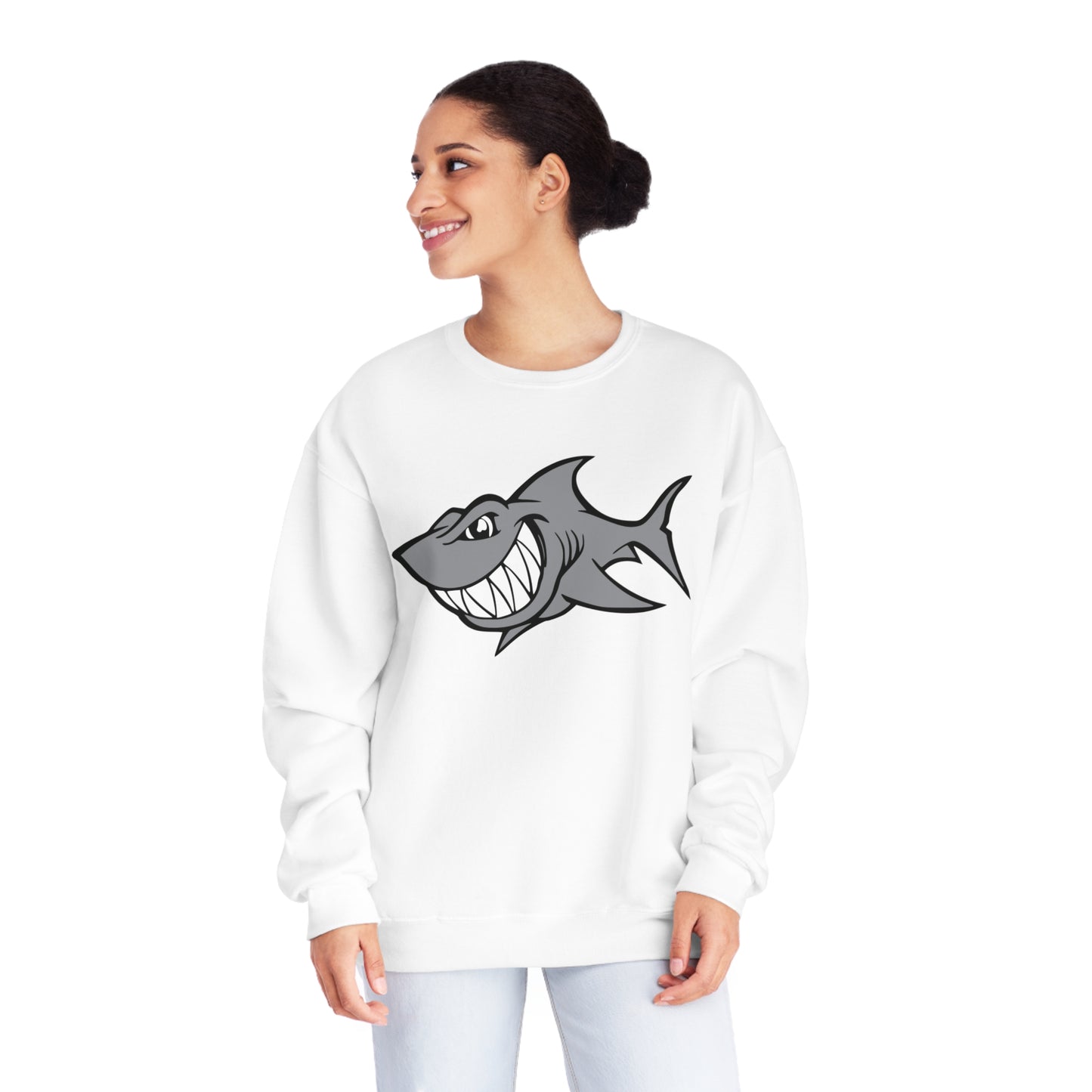 Shark, Unisex NuBlend® Crewneck Sweatshirt