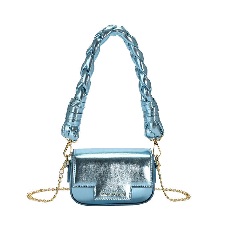 Versatile High-grade Chain Cross Body Small Square Bag