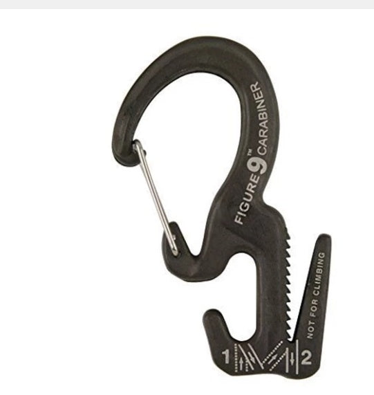 Aluminum Rope Tightening Carabiner Clip