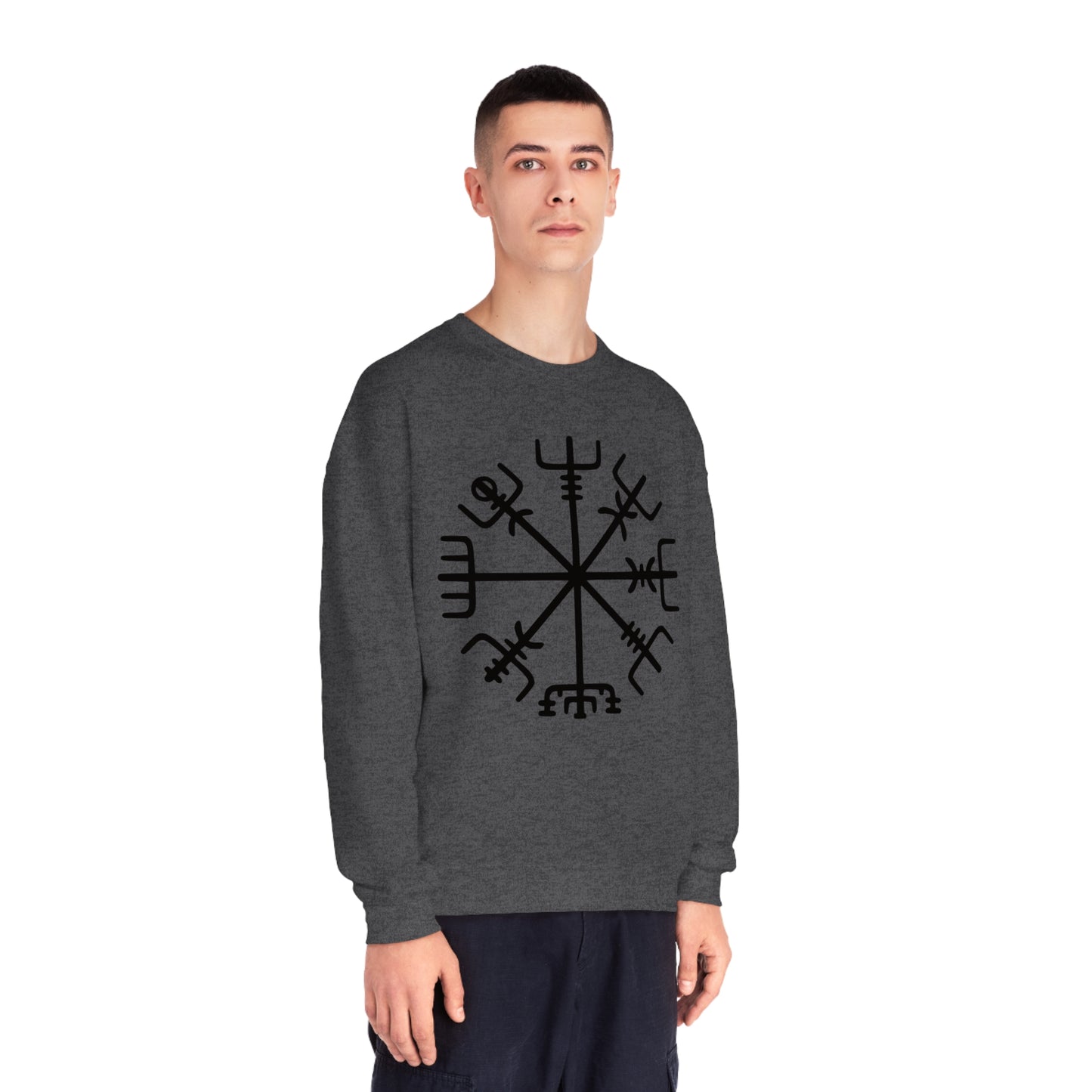 Viking Compass, Unisex NuBlend® Crewneck Sweatshirt