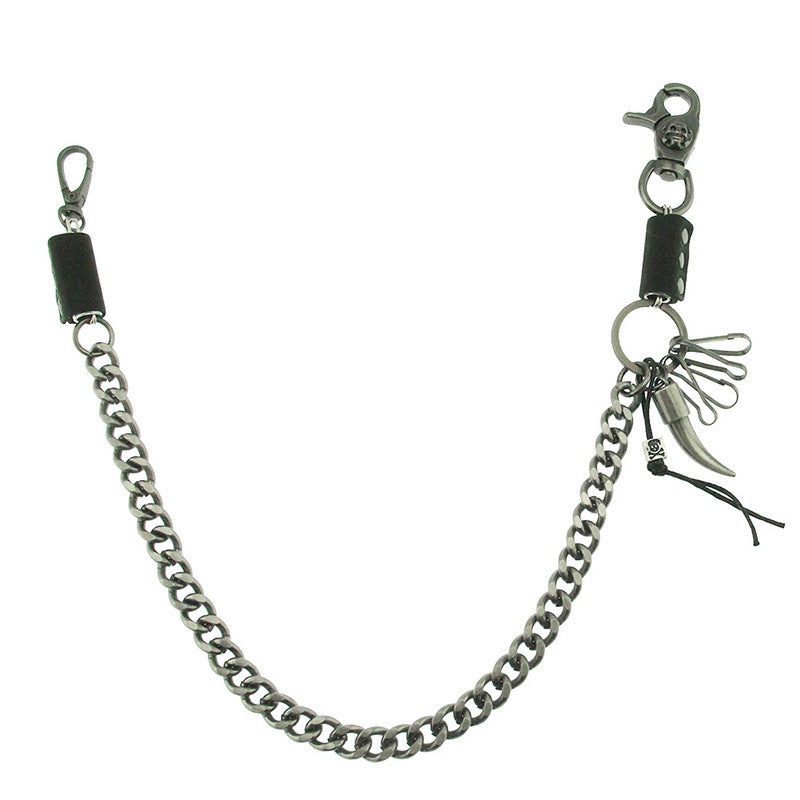 Trendy Metal Waist Chains Keychain