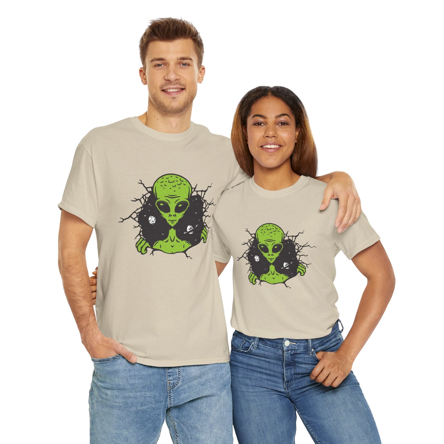 Alien, Heavy Cotton T-Shirt