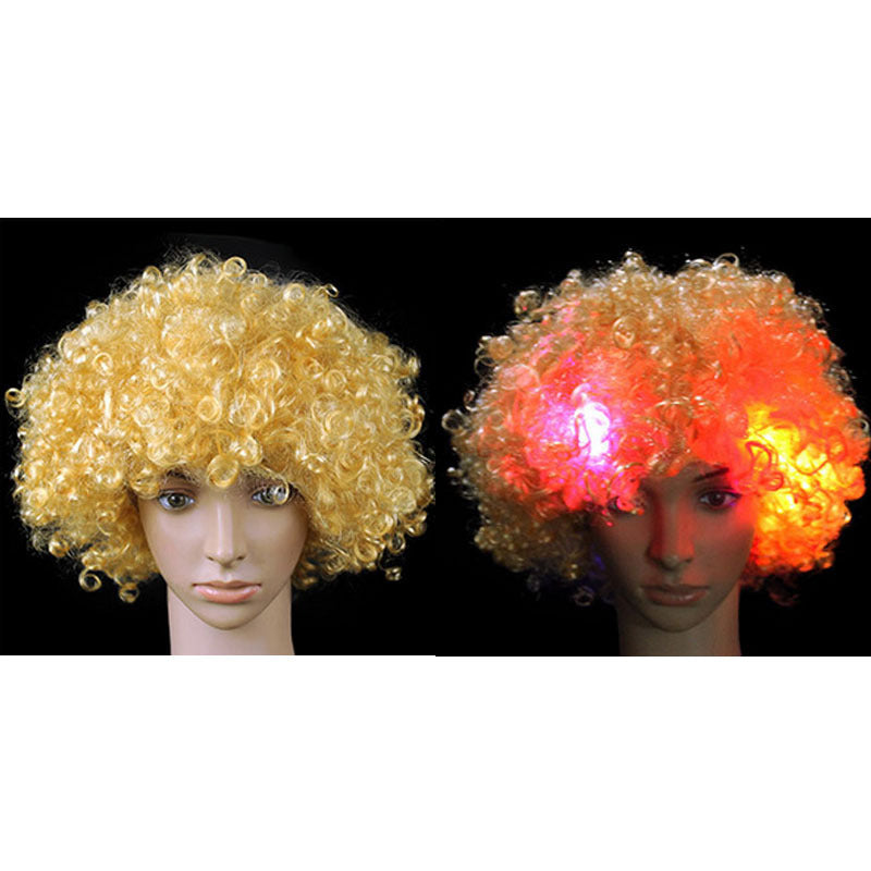 Glowing hair cap