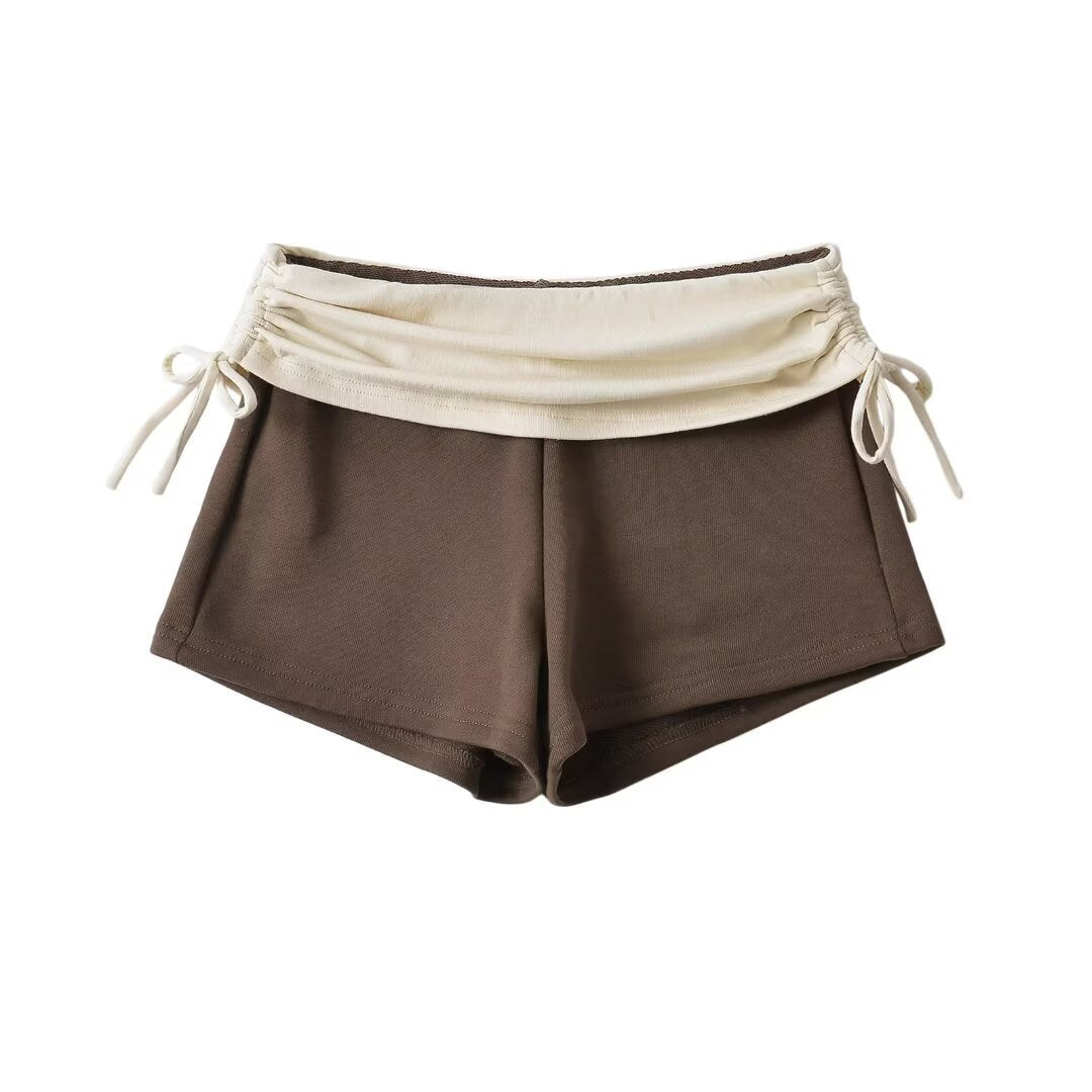 Drawstring Hot Pants