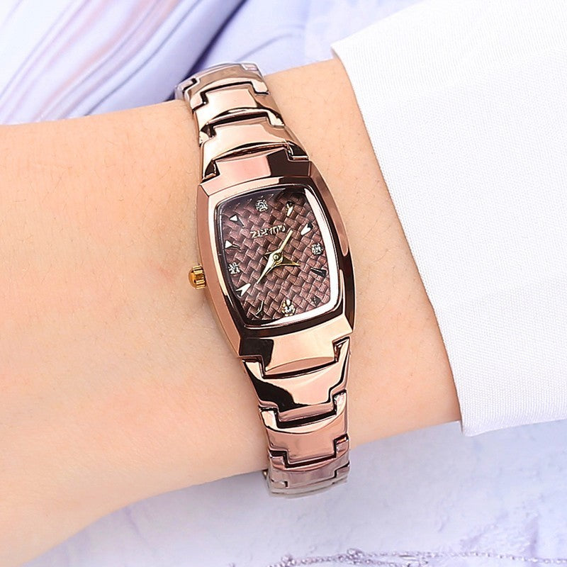 Waterproof Tungsten Steel Quartz Watch