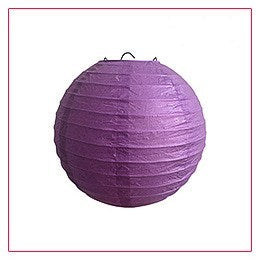 Round paper lanterns