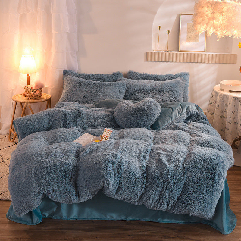 Luxury Thick Fleece Bed Set