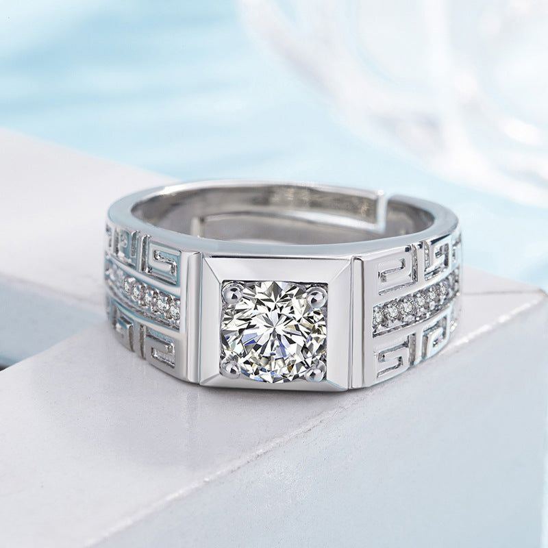 Moissanite Ring