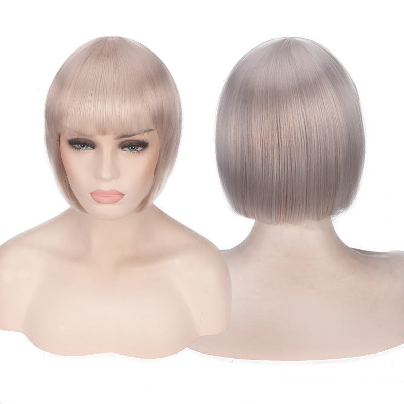 cosplay wig short hair bob