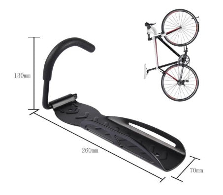 Mountain bike wall rack