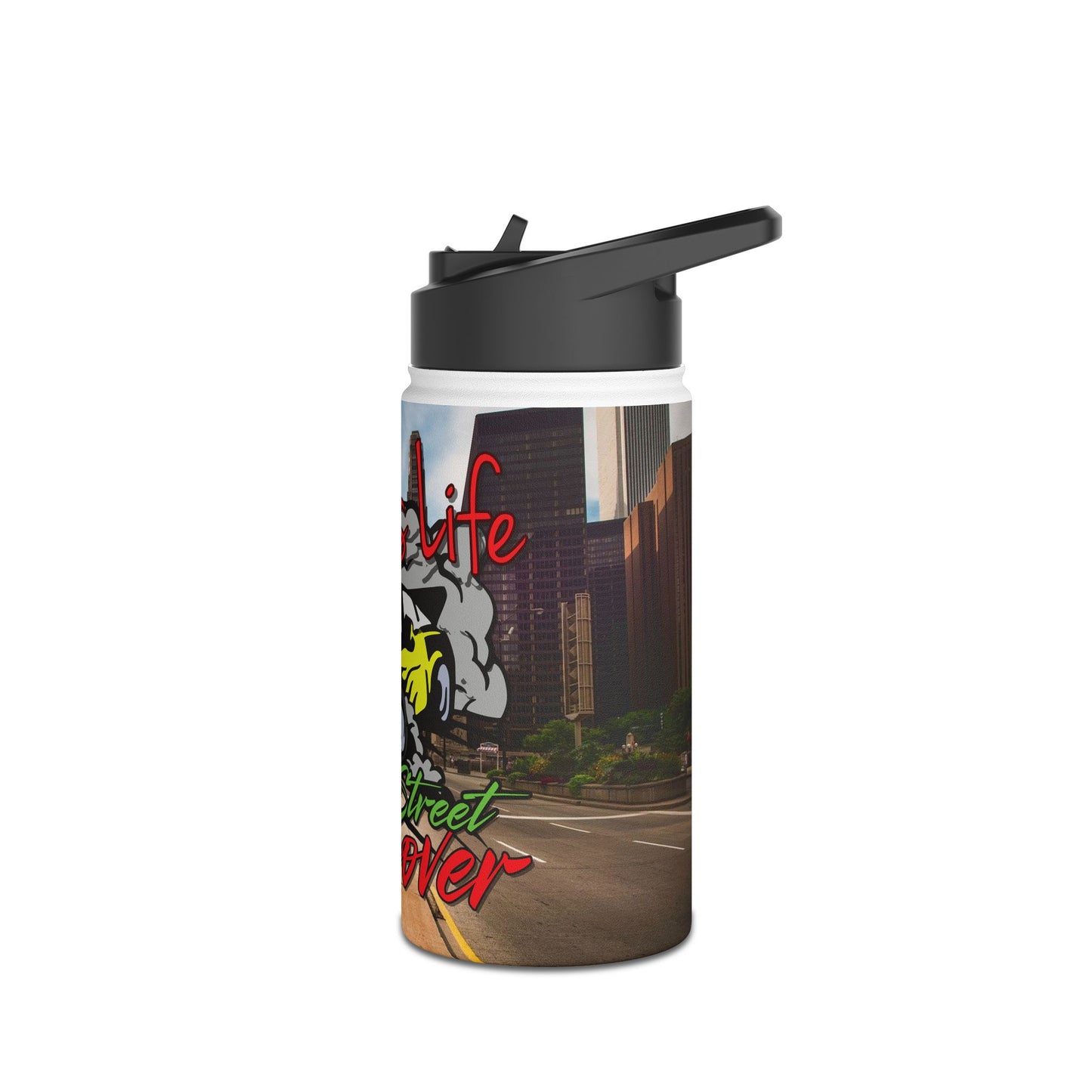 Lawless Life Street Takeover. Stainless Steel Water Bottle