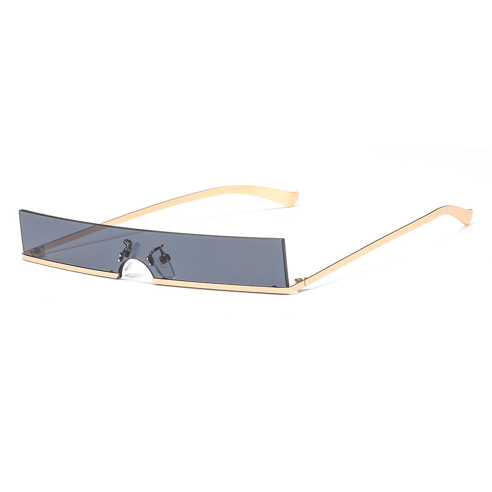 Rimless sunglasses