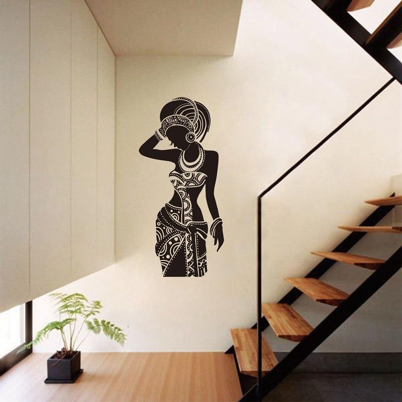 Elegant Tribal Woman Decal