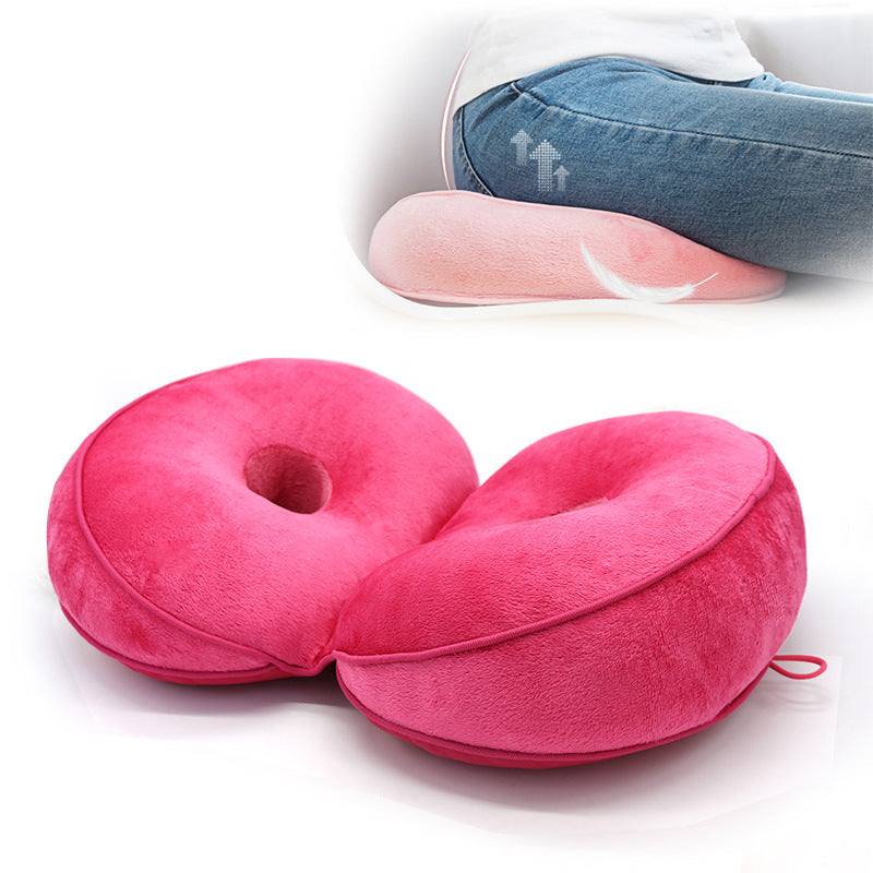 Multifunctional plush hip cushion