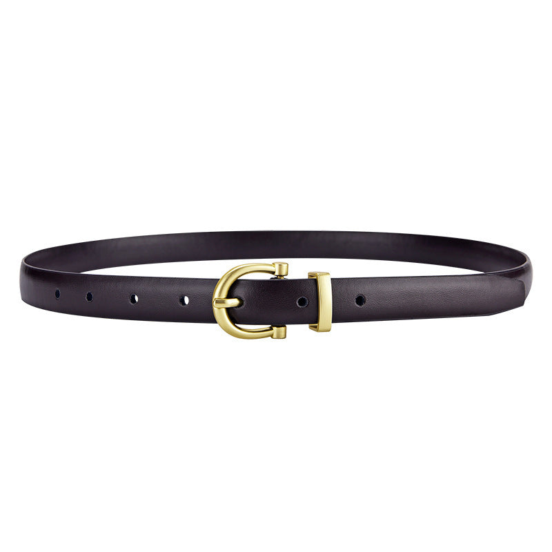 Antique Retro Simple Thin Belt