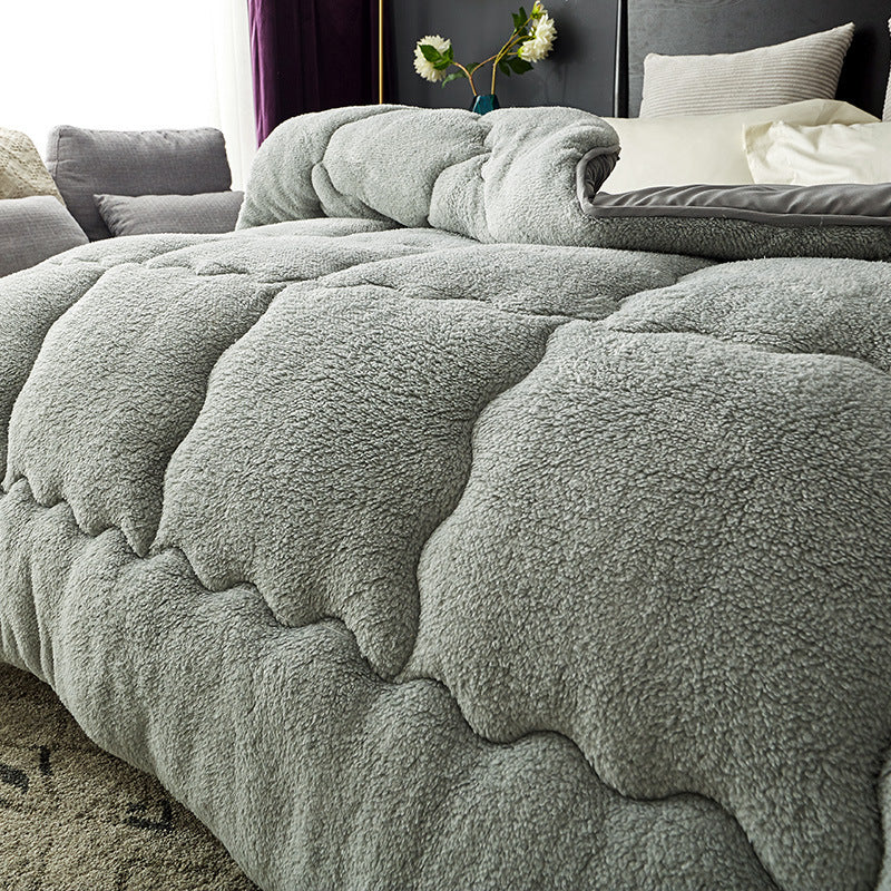 Australian lamb wool winter quilt thickened warm quilt