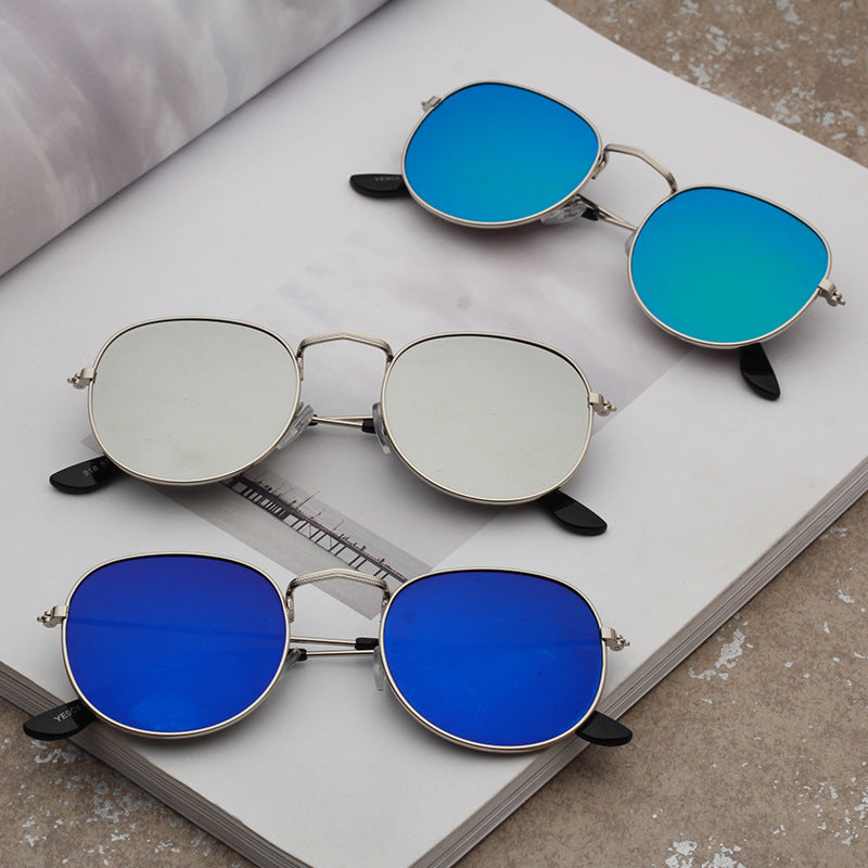 Metallic Fashion Sunglasses