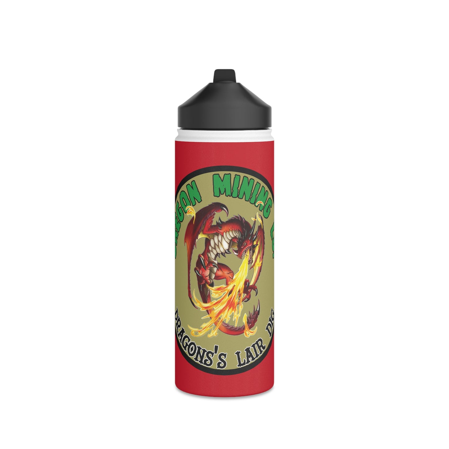 Oregon Mining Co. Dragons Lair Dig. Stainless Steel Water Bottle