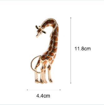 Giraffe Brooch