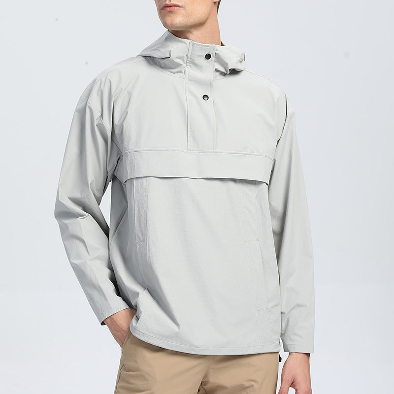 Quick-drying Waterproof Windbreaker Pullover