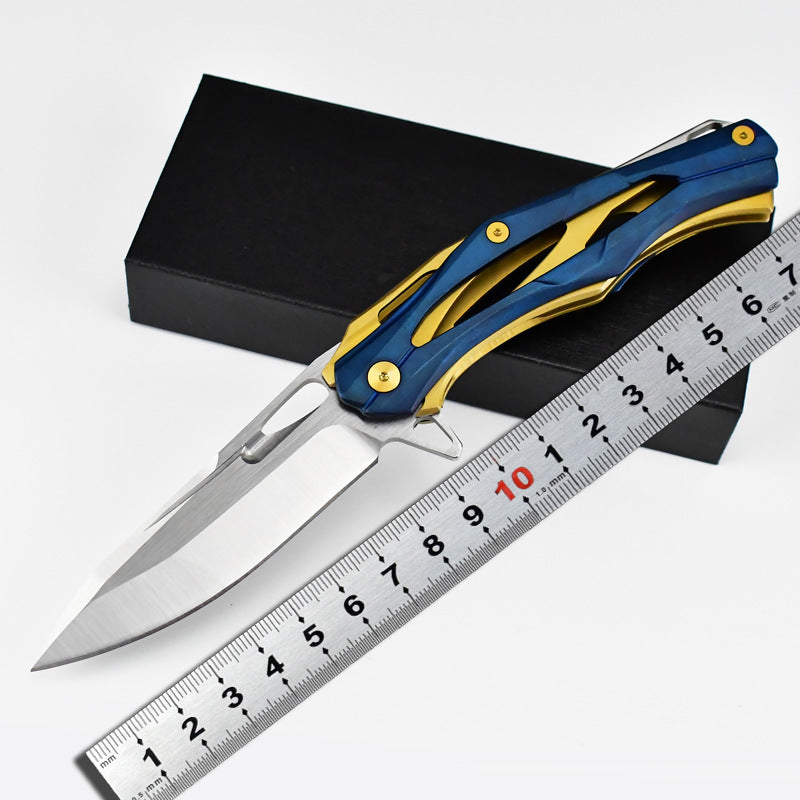 Color Titanium Folding Knife