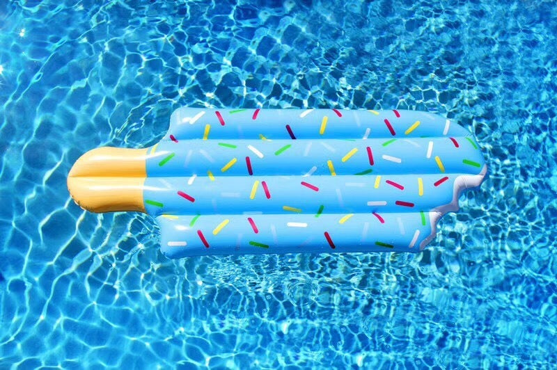 Ice cream inflatable swimming float