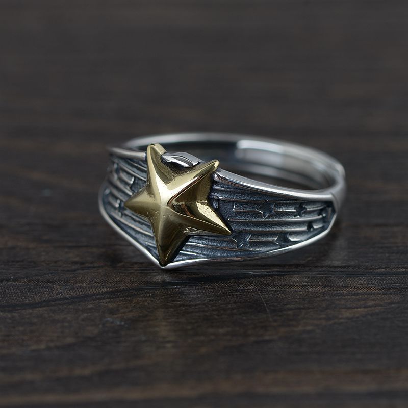 Thai Silver Star Ring